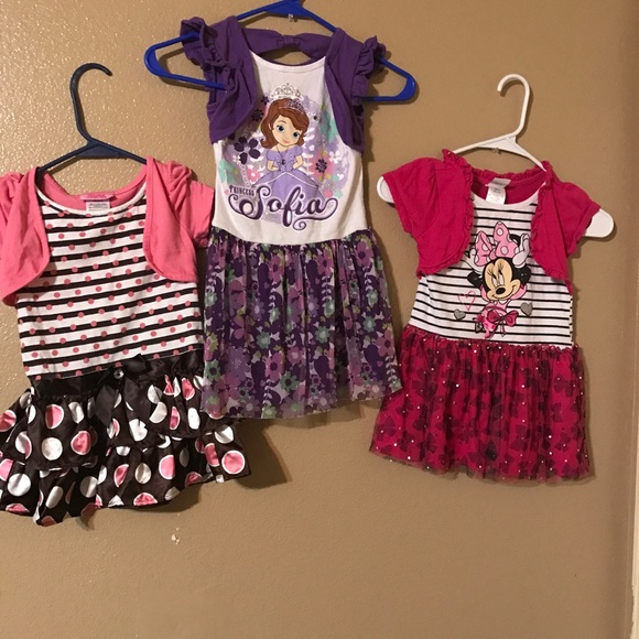 Disney Other - Little girl dresses size 4/5 All for one price
